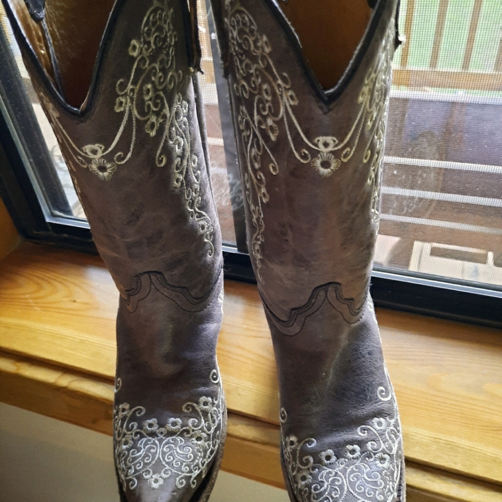 Cute corral boots